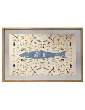 Pintura Lake Life técnica acrílico Lune Art Gallery Mar