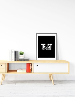 Cuadro decorativo Pixelarte trust