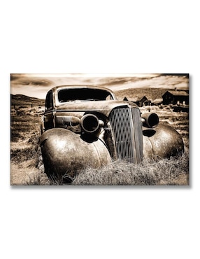 Cuadro decorativo Industria Grafica Ciento 23 Auto abandonado