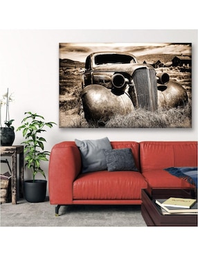 Cuadro decorativo Industria Grafica Ciento 23 Auto abandonado