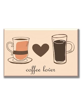 Cuadro decorativo Industria Grafica Ciento 23 Coffee lover