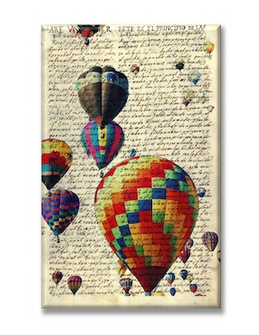 Cuadro Decorativo Industria Grafica Ciento 23 Globos Aerostáticos