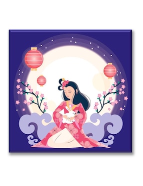 Cuadro decorativo Industria Grafica Ciento 23 Geisha