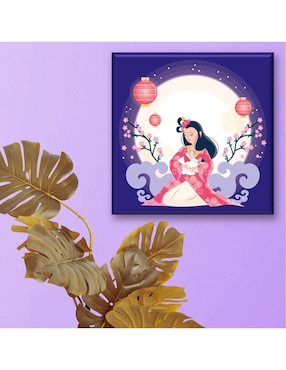 Cuadro decorativo Industria Grafica Ciento 23 Geisha
