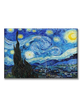 Cuadro Decorativo Industria Grafica Ciento 23 Noche Estrellada Van Gogh