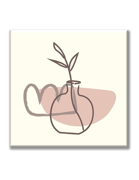 Cuadro decorativo Industria Grafica Ciento 23 Minimalismo tonos arena