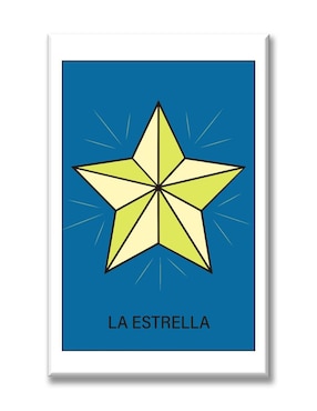 Cuadro Decorativo Industria Grafica Ciento 23 La Estrella