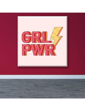 Cuadro decorativo Industria Grafica Ciento 23 Girl power