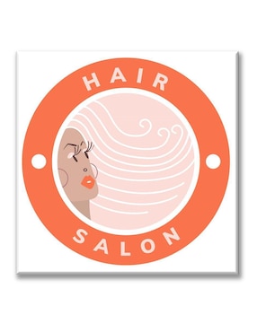 Cuadro decorativo Industria Grafica Ciento 23 Hair salon