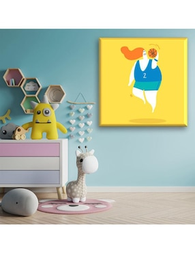 Cuadro decorativo Industria Grafica Ciento 23 Jugadora de básquet