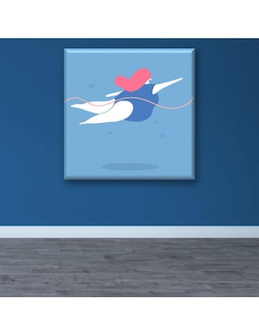 Cuadro decorativo Industria Grafica Ciento 23 Nadadora