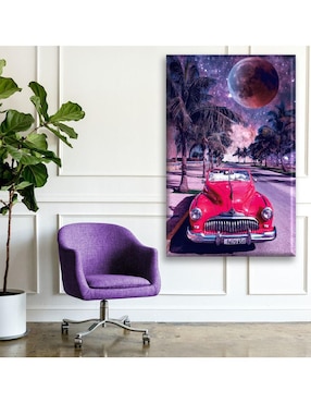 Cuadro decorativo Industria Grafica Ciento 23 Collage auto vintage