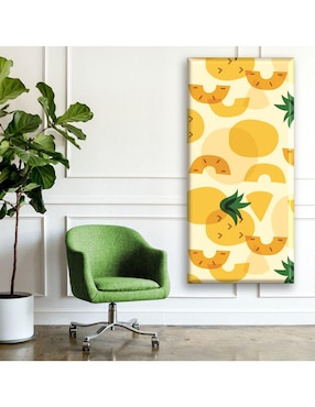 Cuadro decorativo Industria Grafica Ciento 23 Piezas de piña