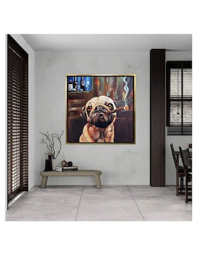 Pintura Don Miloh técnica acrílico Lune Art Gallery AnimalArt