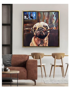 Pintura Don Miloh técnica acrílico Lune Art Gallery AnimalArt
