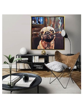 Pintura Don Miloh técnica acrílico Lune Art Gallery AnimalArt