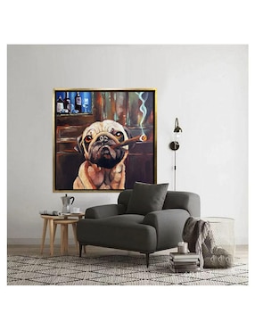 Pintura Don Miloh técnica acrílico Lune Art Gallery AnimalArt