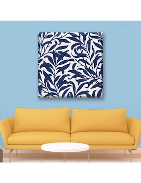 Cuadro decorativo Industria Grafica Ciento 23 Vegetación azul