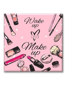 Cuadro decorativo Industria Grafica Ciento 23 Frase maquillaje