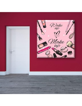 Cuadro decorativo Industria Grafica Ciento 23 Frase maquillaje