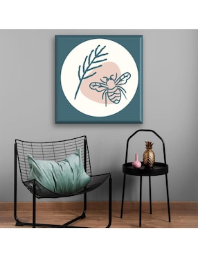 Cuadro decorativo Industria Grafica Ciento 23 Roca y rama
