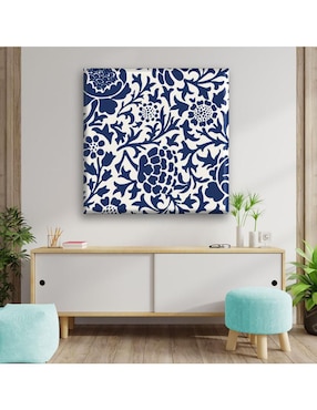 Cuadro decorativo Industria Grafica Ciento 23 Flores y hojas