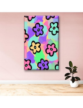 Cuadro decorativo Industria Grafica Ciento 23 Flores