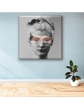 Cuadro decorativo Industria Grafica Ciento 23 Ojos azules