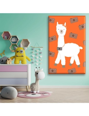 Cuadro decorativo Industria Grafica Ciento 23 Llama fotógrafa