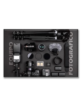 Cuadro decorativo Industria Grafica Ciento 23 Equipo fotográfico