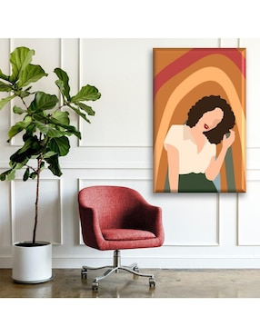 Cuadro decorativo Industria Grafica Ciento 23 Retrato femenino