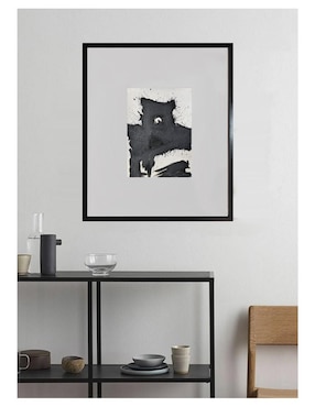 Pintura Black & White técnica mixta Lune Art Gallery