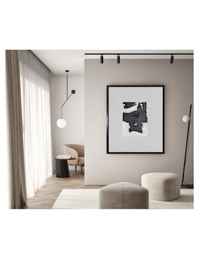 Pintura Black & White técnica mixta Lune Art Gallery