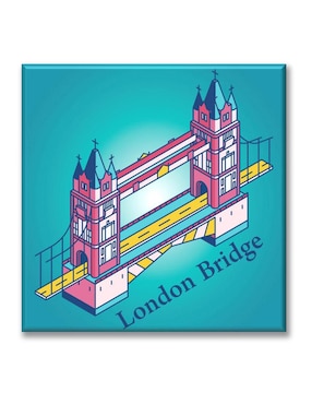 Cuadro Decorativo Industria Gráfica Ciento 23 London Bridge Ilustración