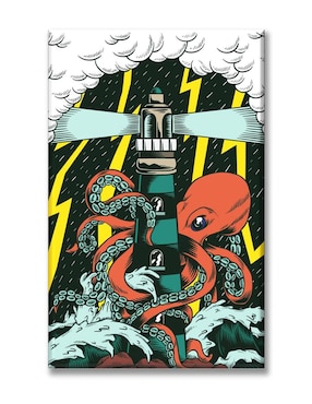 Cuadro decorativo Industria Grafica Ciento 23 Kraken