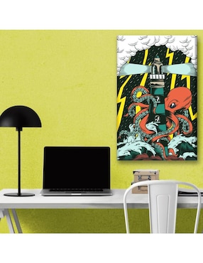 Cuadro decorativo Industria Grafica Ciento 23 Kraken