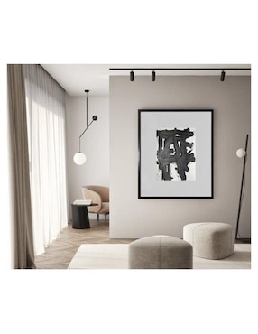 Pintura Blackandwhite IV técnica mixta Lune Art Gallery