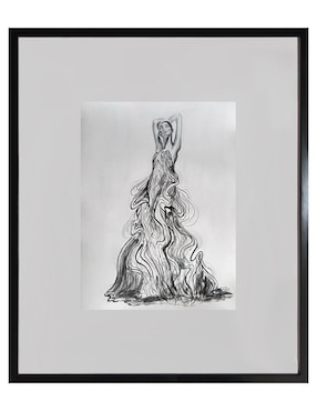 Pintura Fashion técnica acrílico Lune Art Gallery MinimalArt