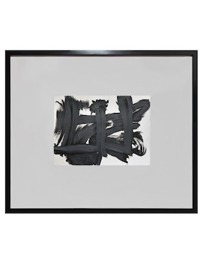 Pintura Black and white II técnica mixta Lune Art Gallery