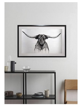 Pintura Horns técnica acrílico Lune Art Gallery AnimalArt