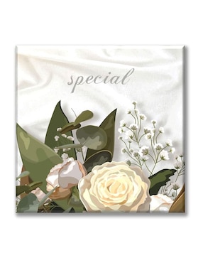 Cuadro decorativo Industria Grafica Ciento 23 Ramo de flores ilustración