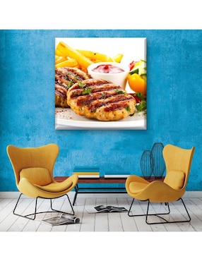 Cuadro decorativo Industria Grafica Ciento 23 A la parrilla