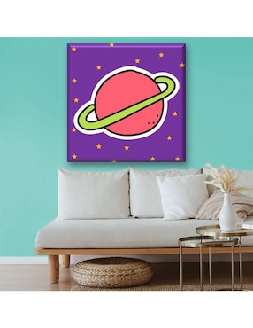 Cuadro decorativo Industria Grafica Ciento 23 Planeta en órbita