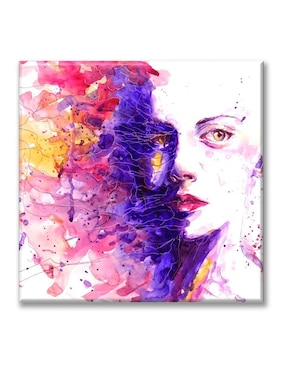 Cuadro decorativo Industria Grafica Ciento 23 Mujer acuarela