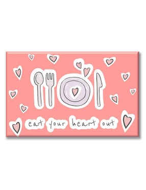 Cuadro decorativo Industria Grafica Ciento 23 Cocina del corazón