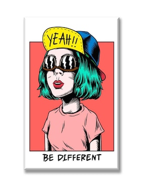 Cuadro decorativo Industria Grafica Ciento 23 Be different