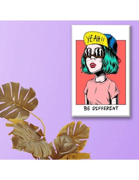Cuadro decorativo Industria Grafica Ciento 23 Be different