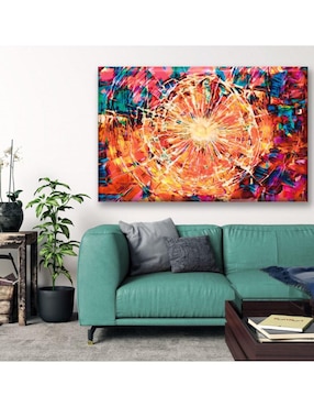 Cuadro decorativo Industria Grafica Ciento 23 Cristal acuarela