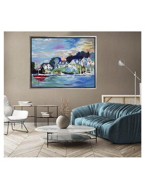 Pintura Capri técnica acrílico Lune Art Gallery Paisajes