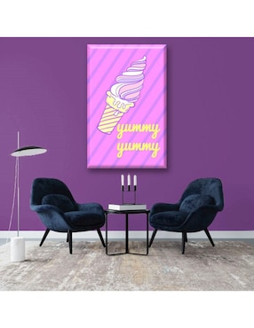 Cuadro decorativo Industria Grafica Ciento 23 Rico helado